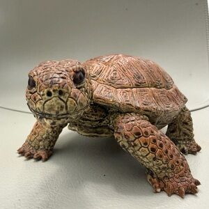 Realistic Brown Turtle / Tortoise Figurine